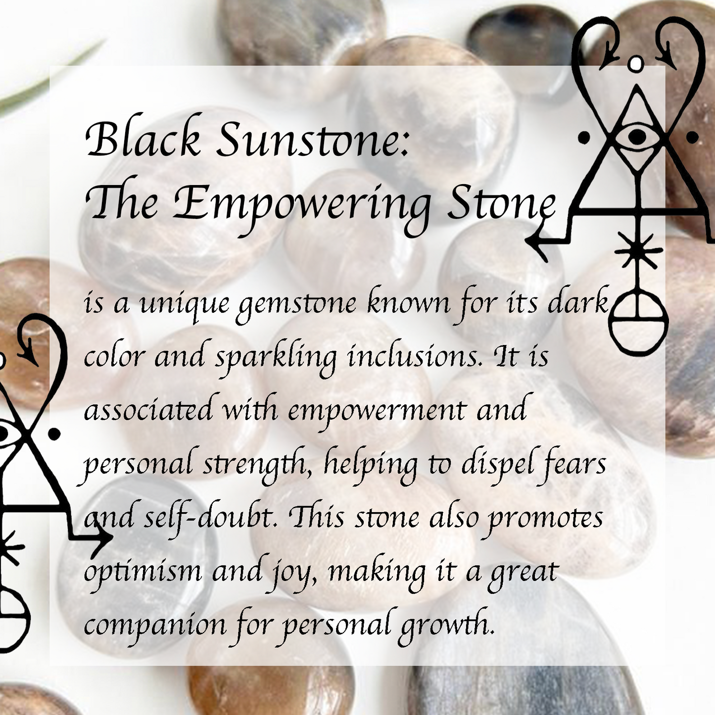 Obsidian Silver Black Sunstone Strength Bracelet